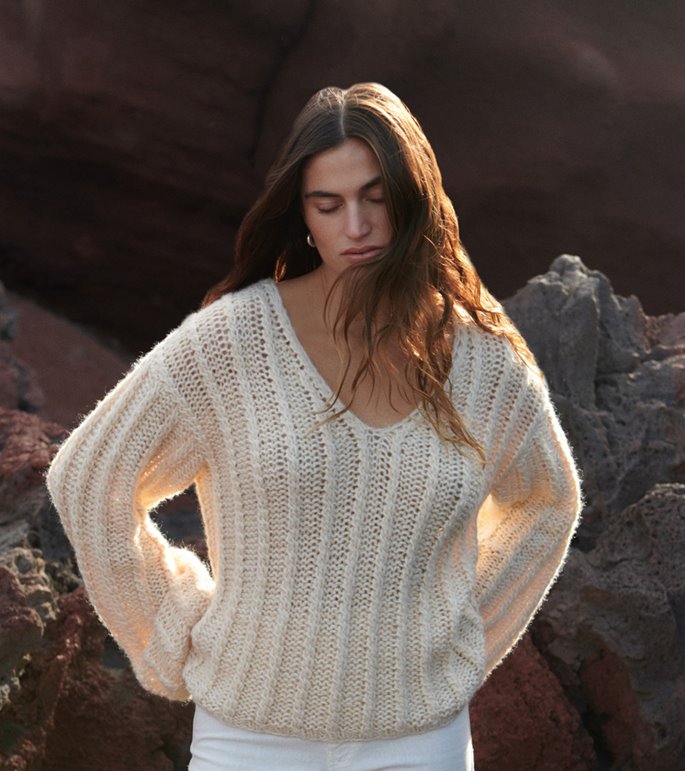 Lana Grossa PULLOVER Setasuri & Ecopuno