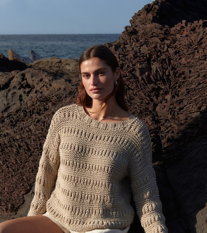 Lana Grossa PULLOVER Promessa - Stickmönster (SE)