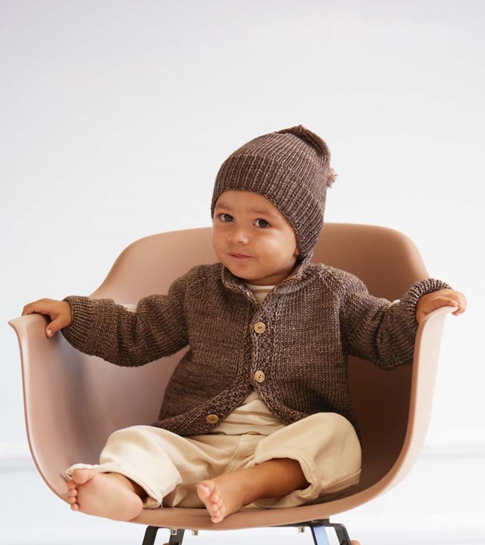 Lana Grossa JACKA Cool Wool Big & Cool Wool Big Vintage - Stickmönster (DK)