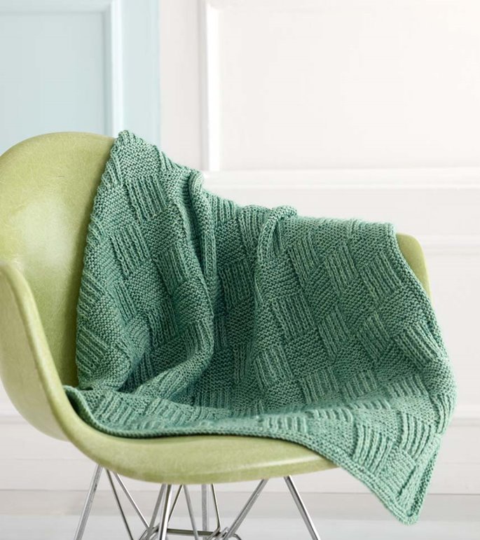 Lana Grossa PLAID Ecopuno - Strikkeoppskrift (DK)