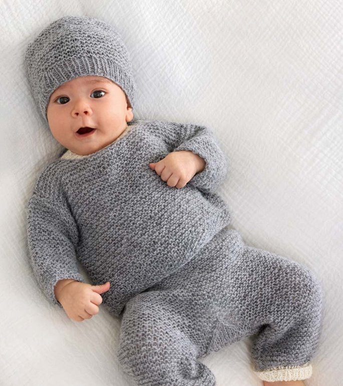 Lana Grossa BYXOR Cool Wool Baby - Stickmönster (DK)