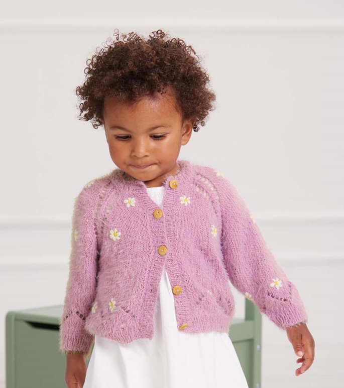 Lana Grossa JAKKE Per Fortuna & Ecopuno - Strikkeoppskrift (DK)