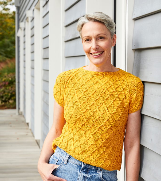 Lana Grossa DAMENSHIRT Landlust Baumwolle