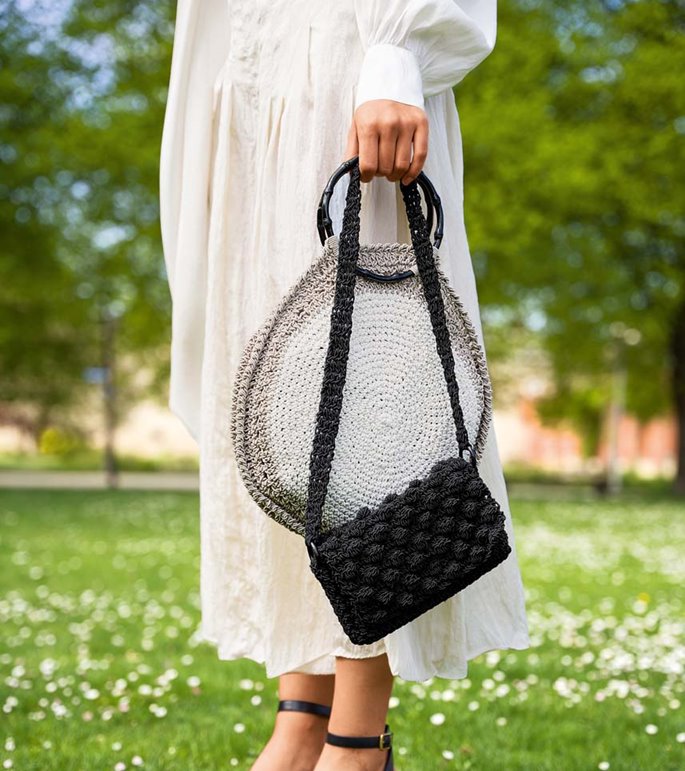 Lana Grossa КРУГЛАЯ СУМКА The Core