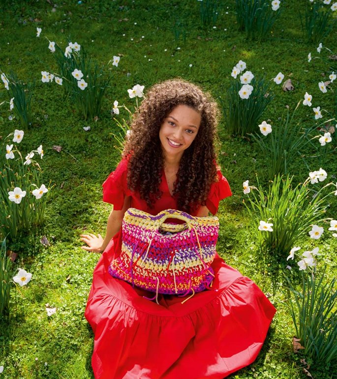 Lana Grossa FRANSENTASCHE GROSS The Tube