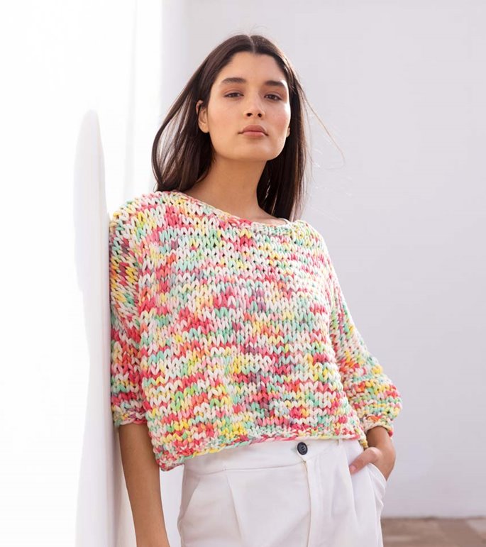 Lana Grossa ПУЛОВЕР Gelato