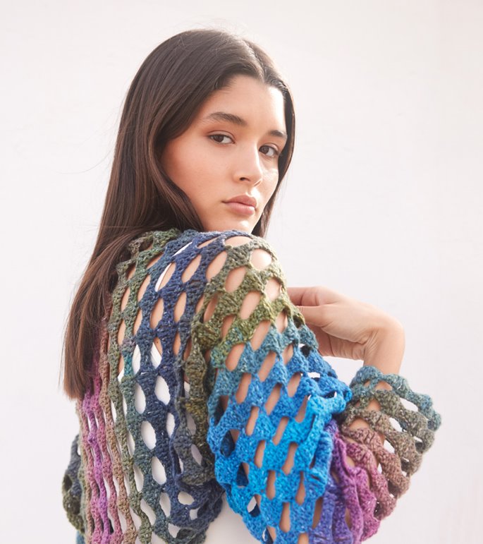 Lana Grossa VIRKAD BOLERO Cotonella - Virkmönster (SE)