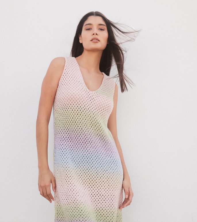 Lana Grossa KLÄNNING Cotonella - Stickmönster (SE)