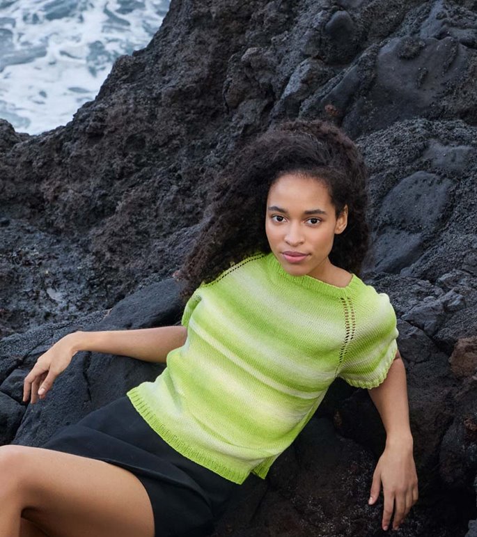 Lana Grossa SHIRT Gomitolo Tono - Strikkeoppskrift (NO)