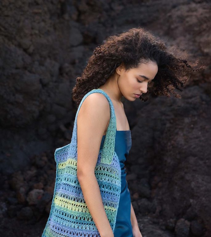 Lana Grossa HEKLET BAG Gomitolo Mambo - Hekleopskrift (NO)