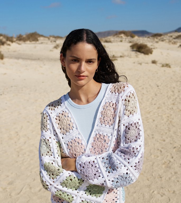 Lana Grossa КОФТА Promessa & Cotonella