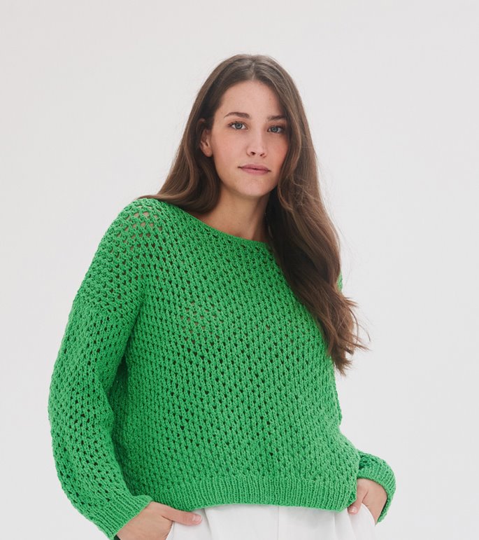 Lana Grossa PULLOVER Riccio - Stickmönster (SE)