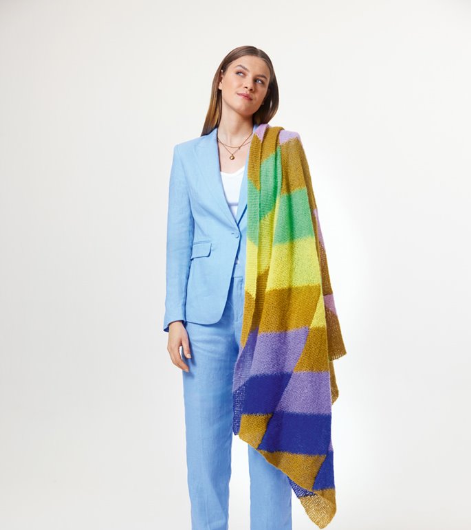 Lana Grossa PLAID Setasuri - Stickmönster (SE)