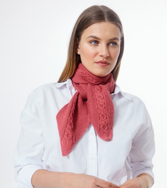 Lana Grossa SJAL Meilenweit 100g Seta - Strikkeopskrift (SE)