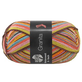 Lana Grossa MEILENWEIT 8-FACH 150g Granita