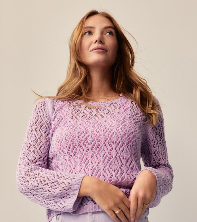 Lana Grossa PULLOVER Setapura - Strikkeoppskrift (SE)