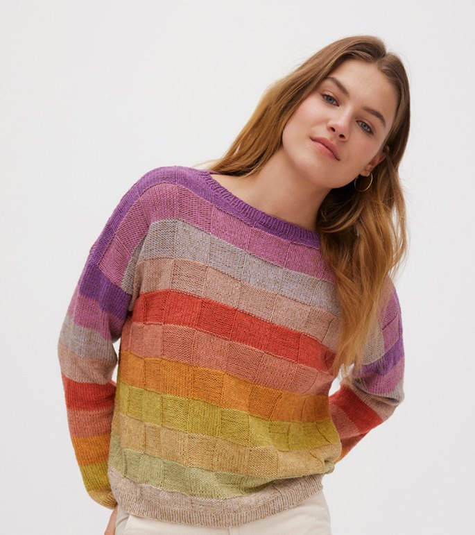 Lana Grossa PULLOVER Diversa - Stickmönster (DK)