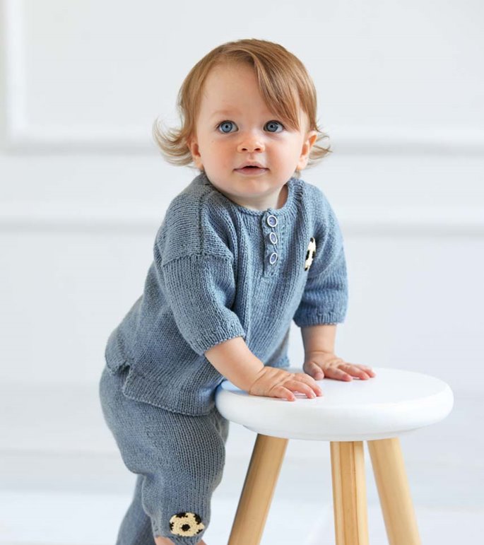 Lana Grossa BUKSER Campo - Strikkeoppskrift (DK)