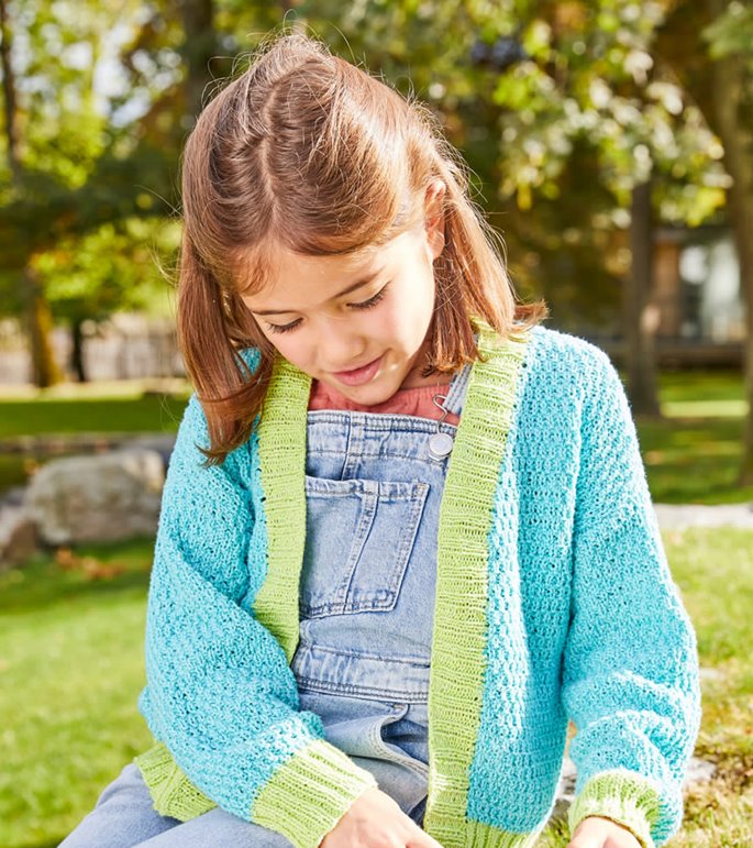 Lana Grossa KINDERJACKE Landlust Sommerseide