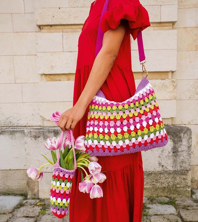 Lana Grossa ПЛЕЧЕВАЯ СУМКА Natural Cotton