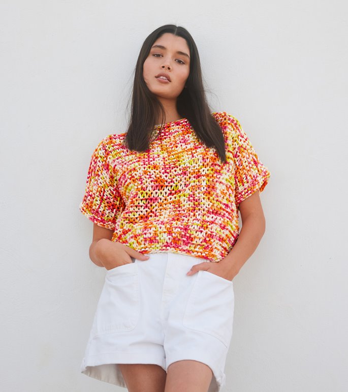 Lana Grossa PULLOVER Gelato - Strikkeoppskrift (SE)