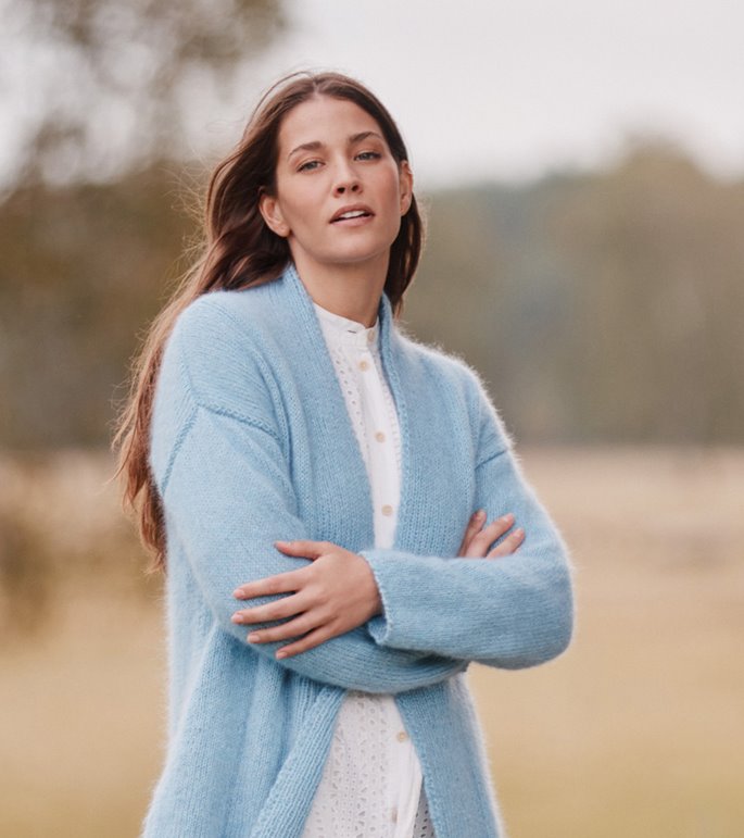 Lana Grossa CARDIGAN Ecopuno & Silkhair