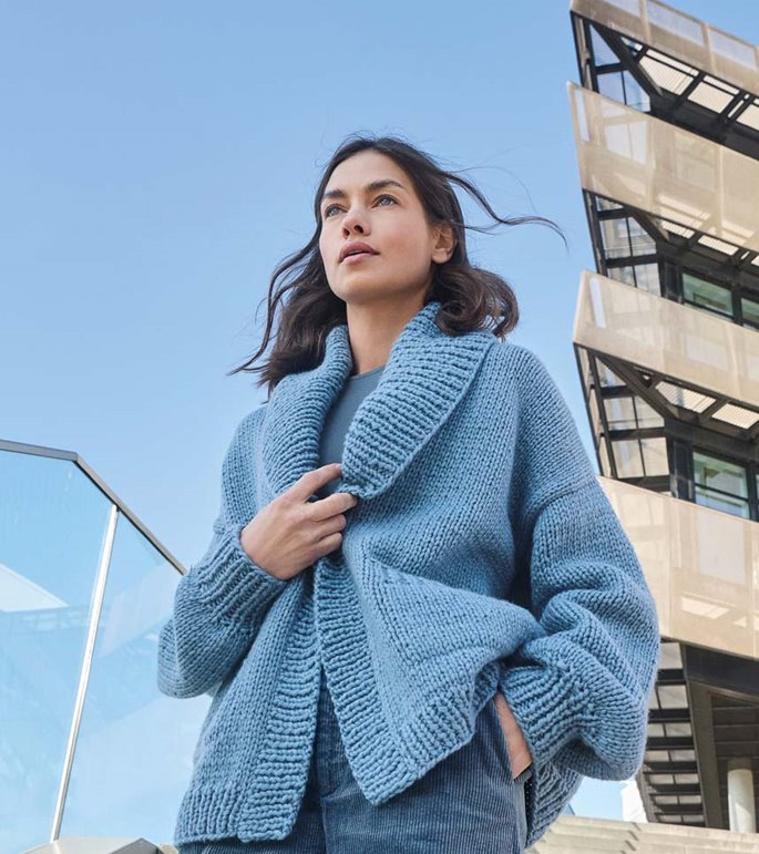 Lana Grossa КОФТА Winter Softness