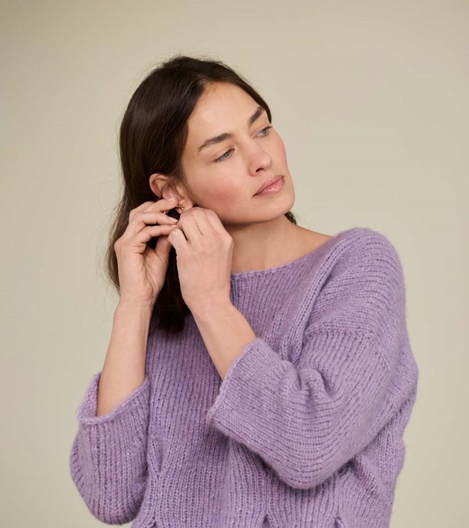 Lana Grossa ПУЛОВЕР Alpaca Air II