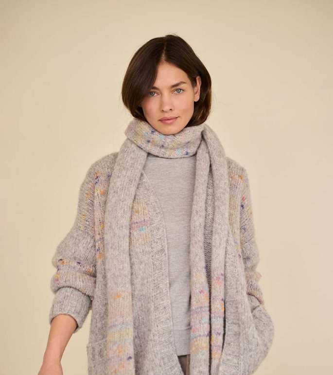 Lana Grossa ШАЛЬ Alpaca Air II & Cassata